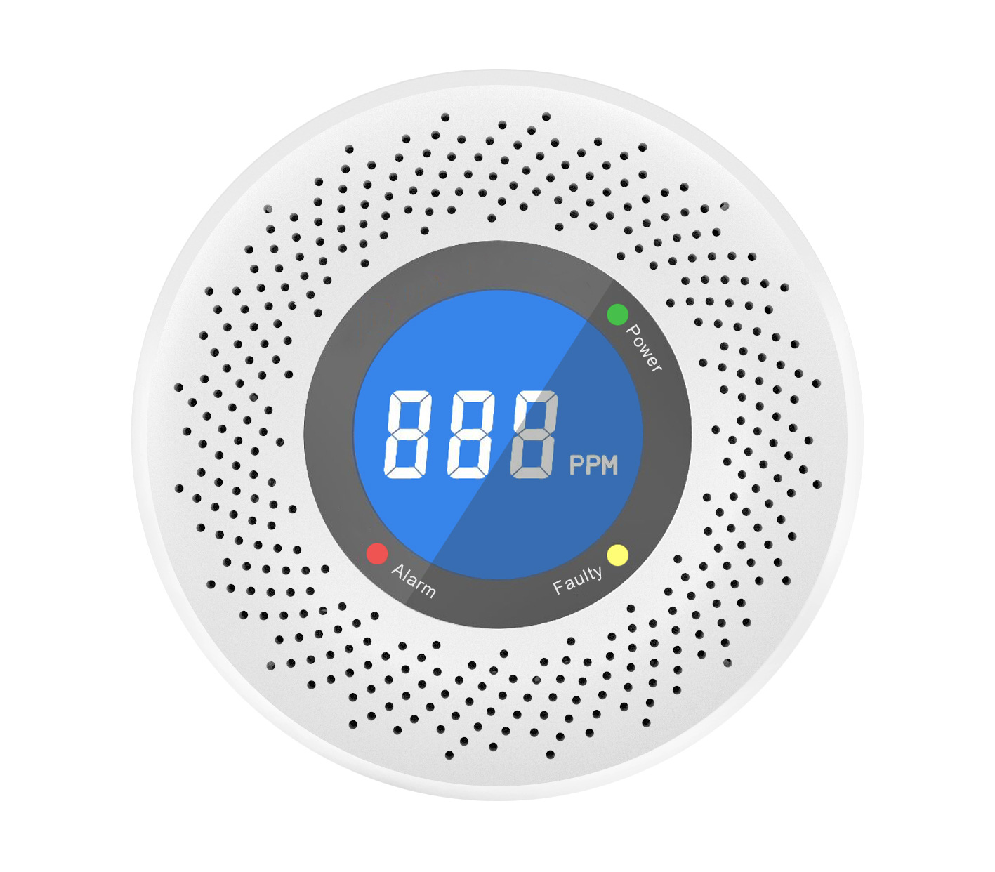 Please see the details reminder 007 [carbon monoxide alarm (european standard/english) does not come with battery by default]