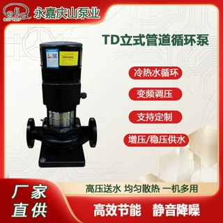 TD50-28G/2立式循环离心泵 高扬程大流量管道增压泵