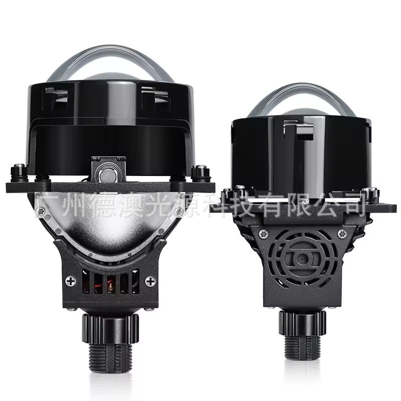 Nueva venta caliente P1260W lente de lámpara de automóvil modificada inteligente de alta potencia delanteros LED blancos, cerca y cerca de la luz super brillante