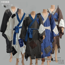 乞丐服济公服装搞笑破烂衣服古代叫花子套装丐帮破旧补丁服要饭装