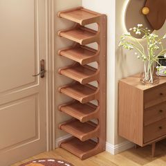 靴ラック垂直多層玄関ドアシンプルな靴ラック小型狭い収納ラック家庭用床置き収納ラック