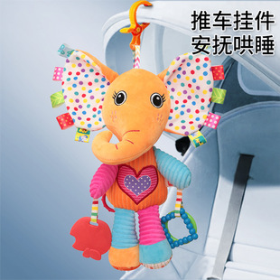 Baby music box rattle wind chime cart pendant bed hanging bed ling plush doll newborn soothing toy