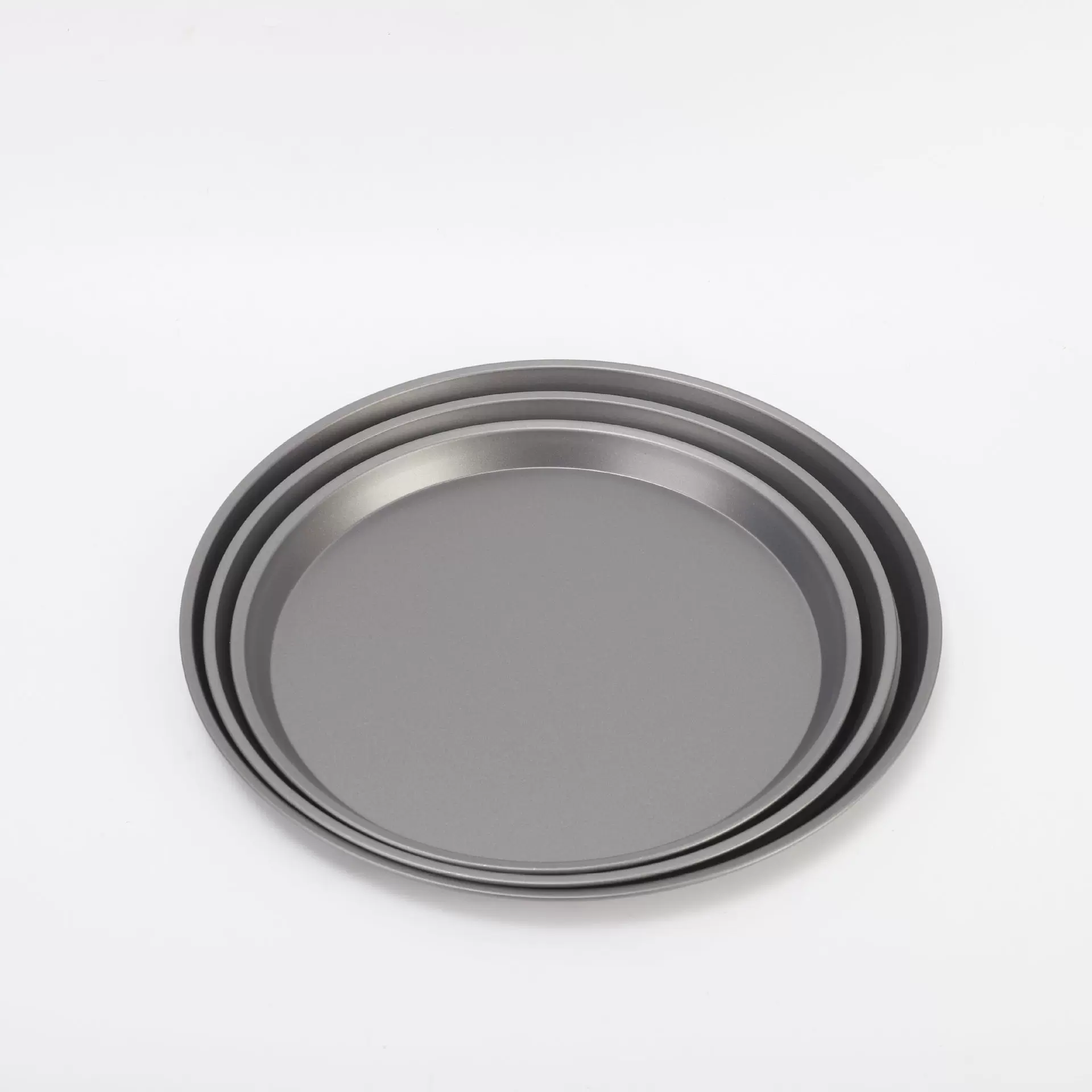 烘焙披萨烤盘5~12英寸不粘圆形比萨PIZZA空气炸锅烤箱蒸锅用烘培