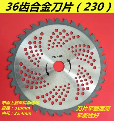 blade straight diamond-shaped manganese steel – Otbiçən başlıqları - small-36-tooth-titanium-alloy-blade-buy-4-get-1-free