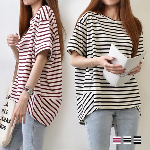 Women's Loose Casual Slimming Plus Size Unstructured Top Ins Trendy