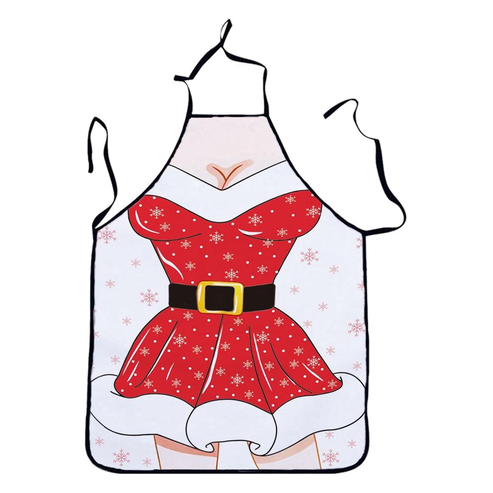 Muscle hombres cintura sexy bikini encaje Navidad Festival de dibujos animados pareja partido Amazon nuevo delantal