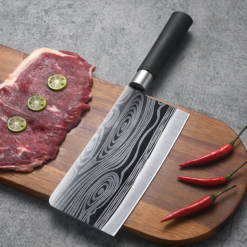 Cuchillo de cocina de acero inoxidable afilado hogar conjunto completo de cuchillo de corte de verduras cuchillo de hueso cuchillo de patrón