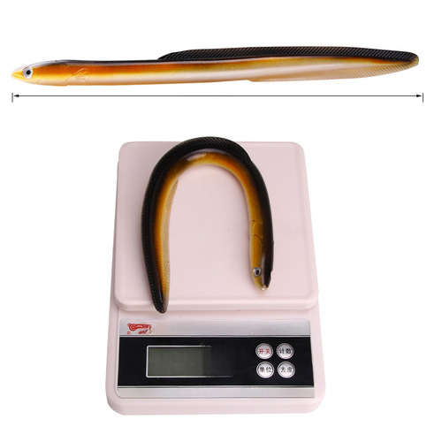 AliExpress Hot-Looking Lure: Electric Eel Soft Bait — Eel-Shaped Artificial Lures for Eels, Loaches, and Mudfish—High-Quality Fishing Gear