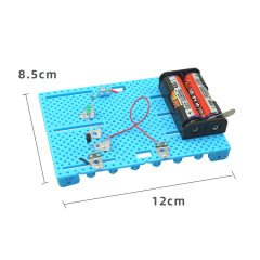 Student Science Project DIY Human Conductive Model Creative Science Experiment Physics Circuit Craft Kit Materials Pack
