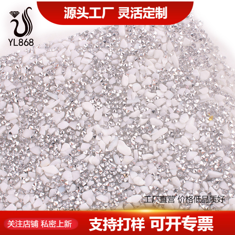 �������۱���������diy��Ʒ���Ь�ĸ��ϲ�ɫʯͷ��֬����Ƭ