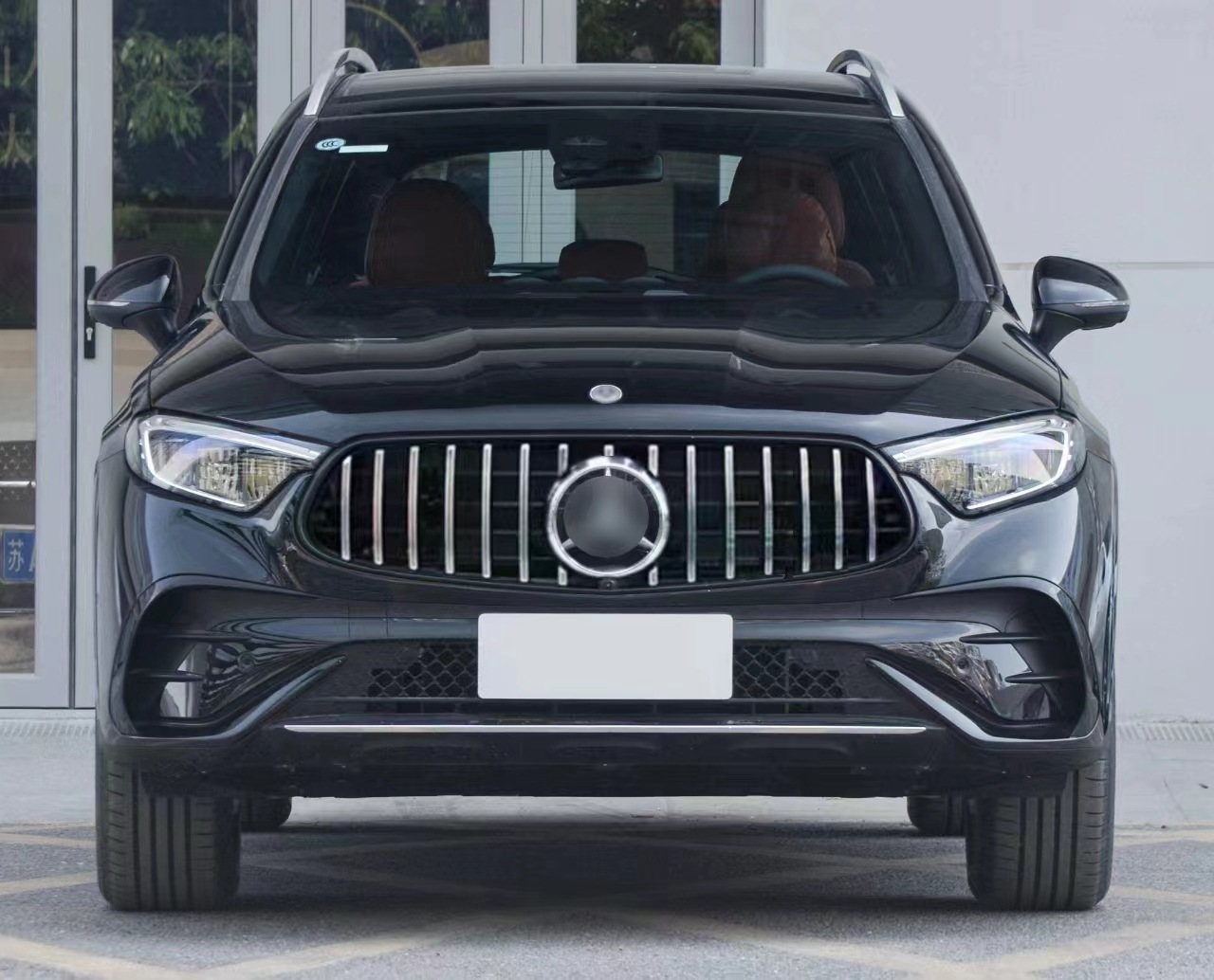 Suitable for Mercedes-Benz GLC-Class X254 23+ models, sports version, regular version, GT starry sky version, front grille radiator cover