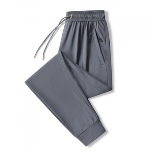 Summer New High-Quality Men's and Women's Couple Sports Pants, Lightweight, Loose, High-Elastic, Comfortable, Breathable, Quick-Drying Pants Cross-Border
