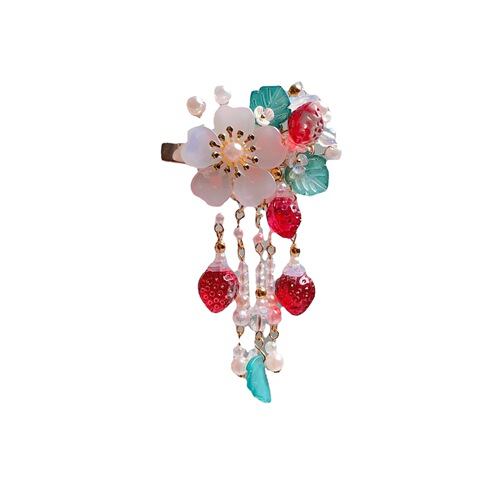 Hanfu headwear children's hairpin girls ancient style hair accessories ancient hairpin Chinese style girls tassel step rocker clip