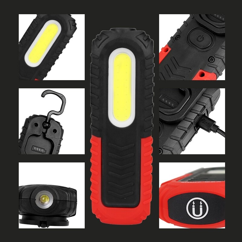Suitable for Snave automotive repair work lights, ultra-long battery life, rechargeable, waterproof, high-brightness LED magnetic repair light
