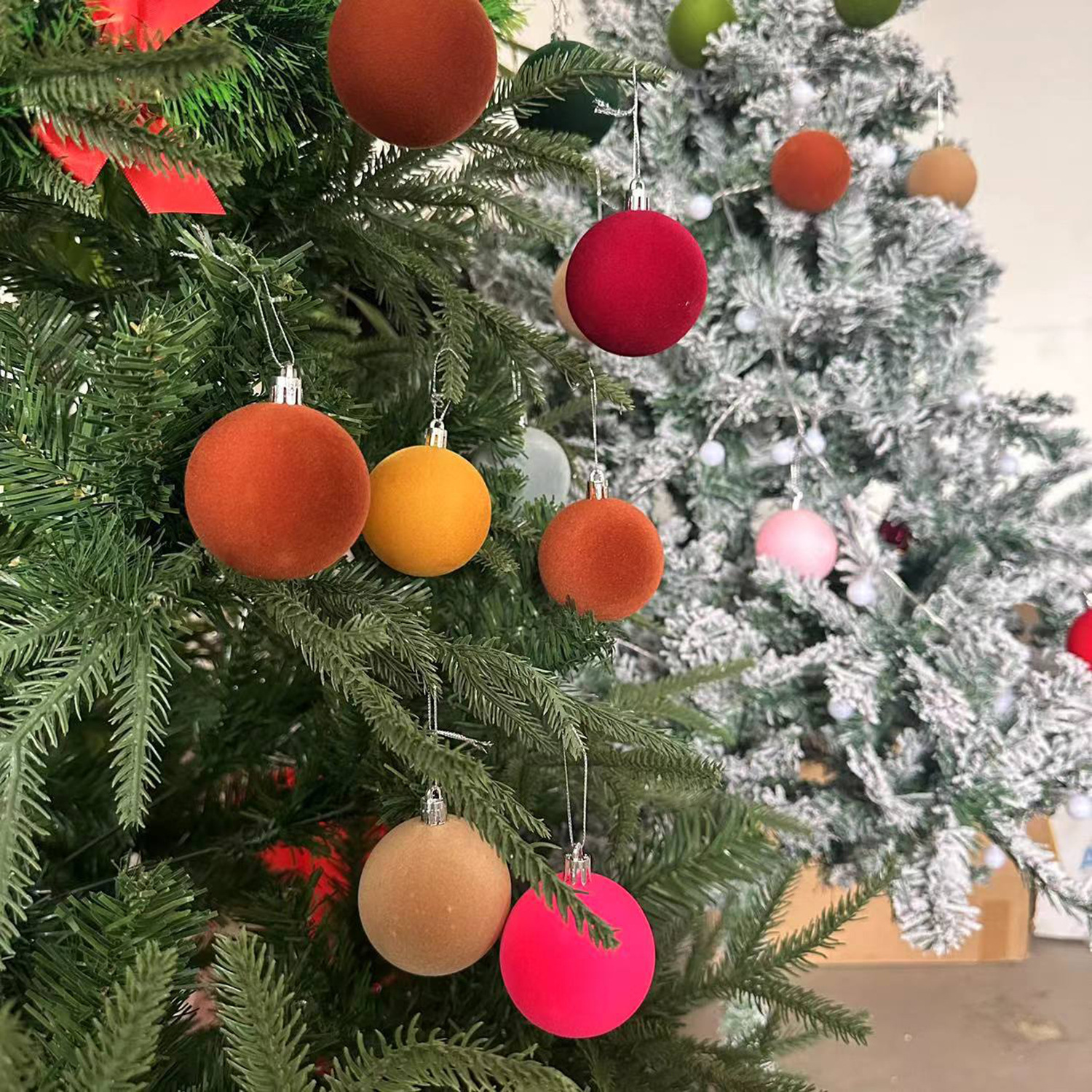 Árbol de Navidad decoración bola colgante accesorios de decoración bola colgante de Navidad