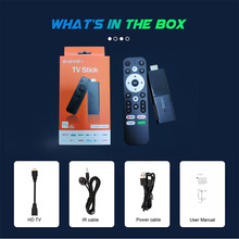 跨境亚马逊爆款TV R3安卓10双频WIFI+BT网络机顶盒TV BOX播放器