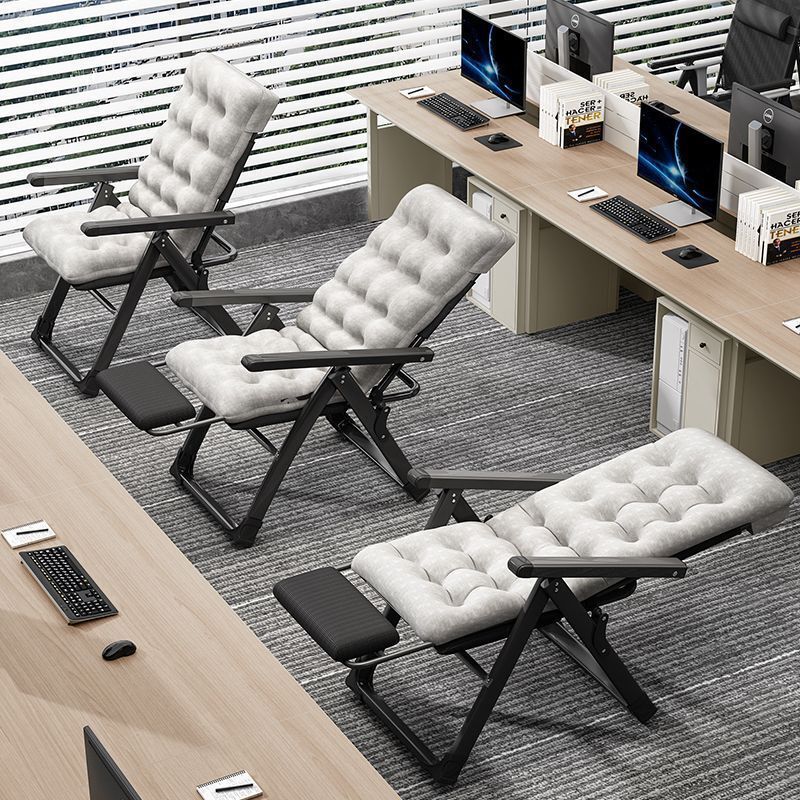 Reclining Chair, Dual-Purpose Nap Bed, Lazy Person's Home Leisure Office Nap Sofa, Can Lie down or Sit, Foldable Office Chair Reclining Chair, Dual-Purpose Nap Bed, Lazy Person's Home Leisure Office Nap Sofa, Can Lie down or Sit, Foldable Office Chair