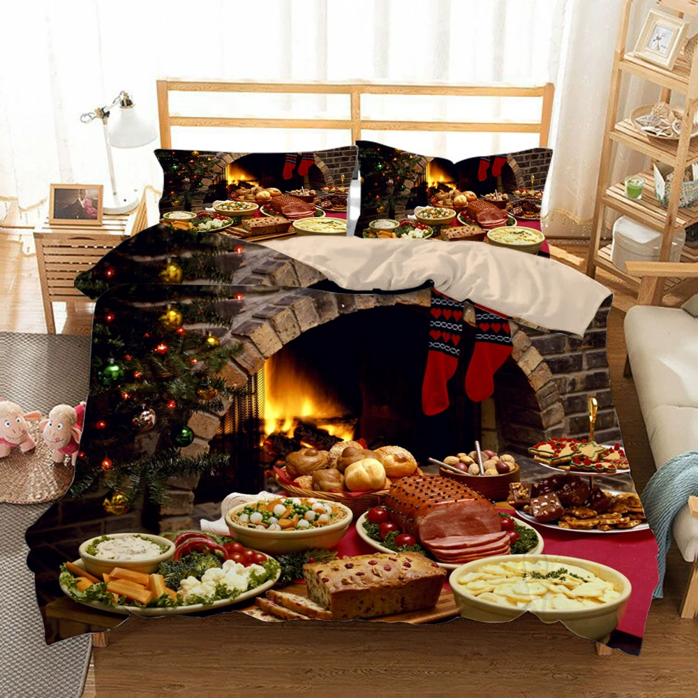 (Cross-border trading), duvet cover, comfortable set, bedding, 3 piece set