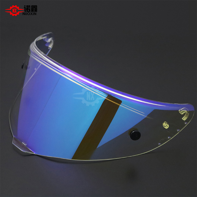 Suitable for Morex R50S/R50S Pro Helmet Lenses, Anti-Fog Stickers, Color-Changing Films, Aurora Electroplating, Suitable for Day and Night Use