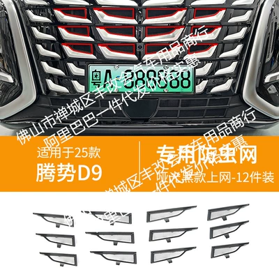 Automobile anti-insect net Integrated Welded Car Insect-Proof - 25-models-of-denza-d9-with-insect-proof-net-one-piece-welded-and-baked-matte-black