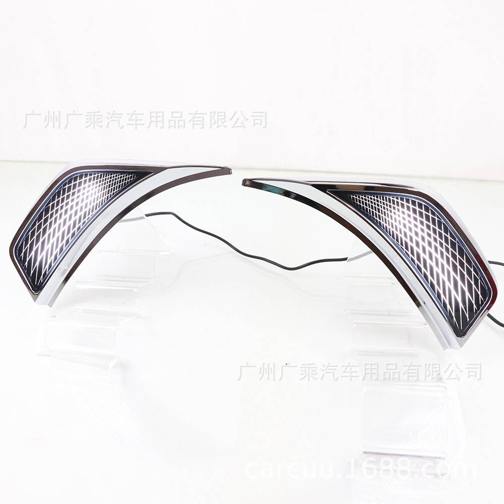 Aplicable a jeep Shepherd 18-21 jeep guardabarros delantero luz decorativa luz de giro Luz de marcha diurna rejilla