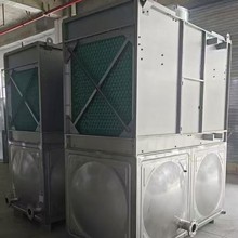 15T-500T一体式冷却塔横流水塔高温冷却塔不锈钢方形凉水塔冷却塔