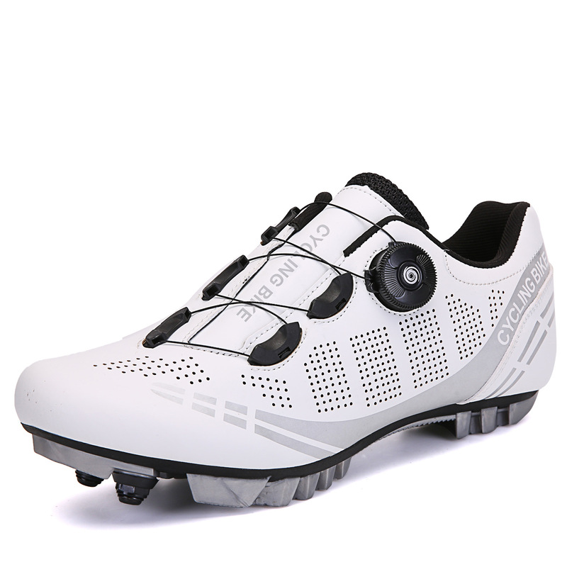 2025 Cross-Border Outdoor Cycling Shoes Road Bike Lock Shoes Bicycle Shoes New Flats Men's and Women's Mountain Bike Shoes