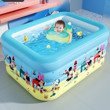 婴儿游泳池 宝宝游泳池家用加厚充气泳池儿童游泳桶