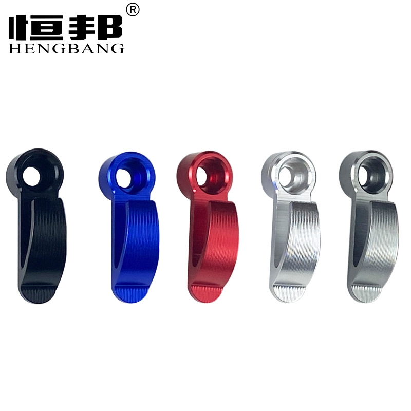 Modificado motocicleta coche eléctrico casco gancho bomba de freno embrague mango CNC media cubierta scooter lateral gancho de almacenamiento