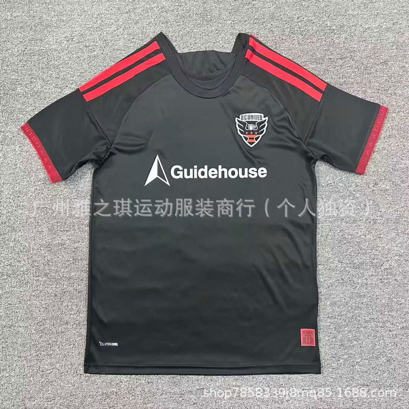 26/27 New Major League Soccer Washington Jersey Barry Potter Stroud Short-Sleeved Sports Football T-Shirt