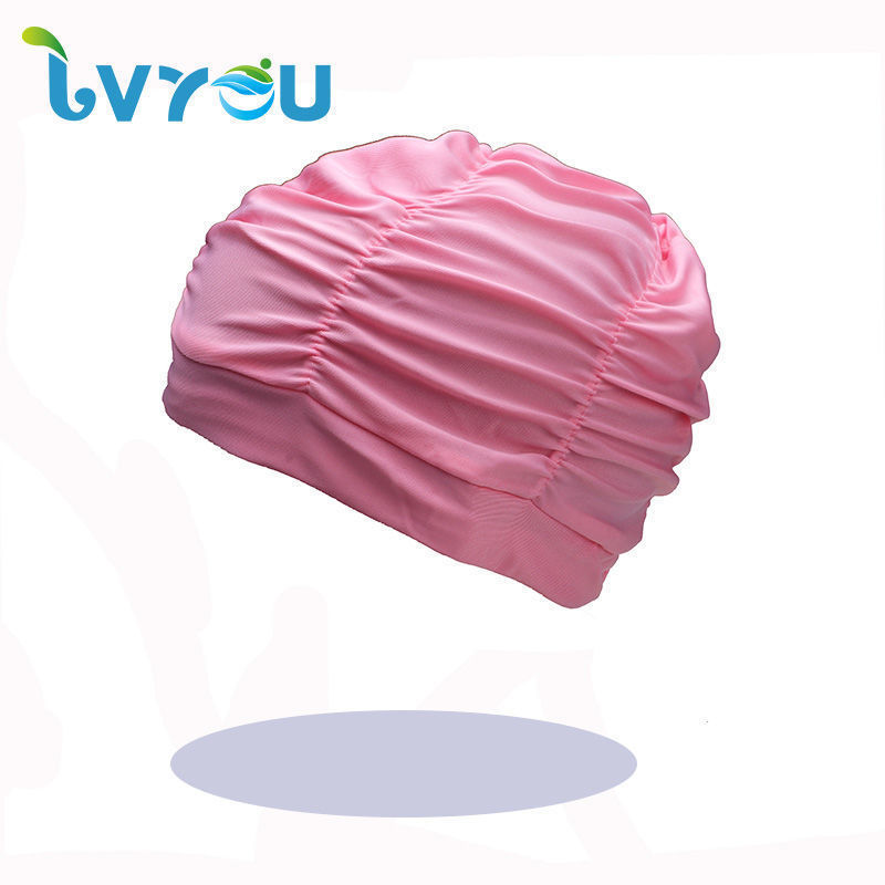 Sombrero de nadador verde, sombrero de nadador de spandex, sombrero de nadador de cabello largo, sombrero de nadador de aguas termales, sombrero de nadador para adultos, unisex, piscina, comercio exterior