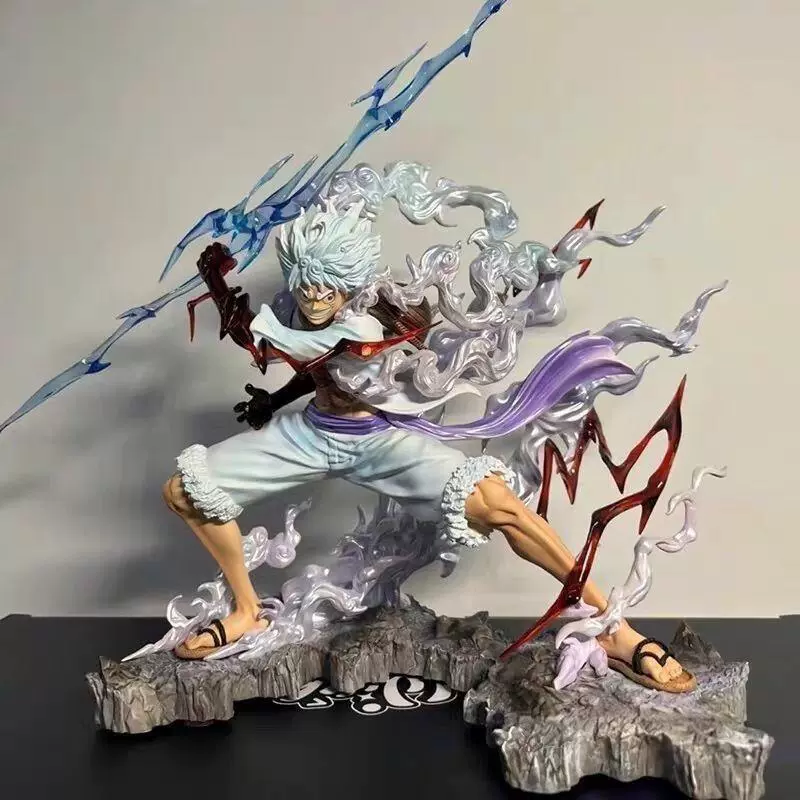One Piece держит молнию 5-я передача Ника, дорога, Уинк, летающая рука, модель-орнамент, подарочная фигурка, цветная коробка и др.