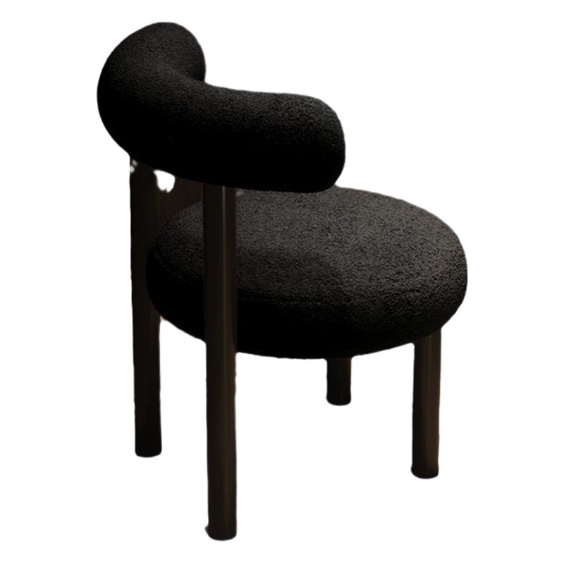 Стул для макияжа Спальня девушки Современный туалетный столик Стул Обеденный стул Продвинутый кибер-знаменитости Маленький толстый стул Спальня Мастер Табурет для макияжа ногтей