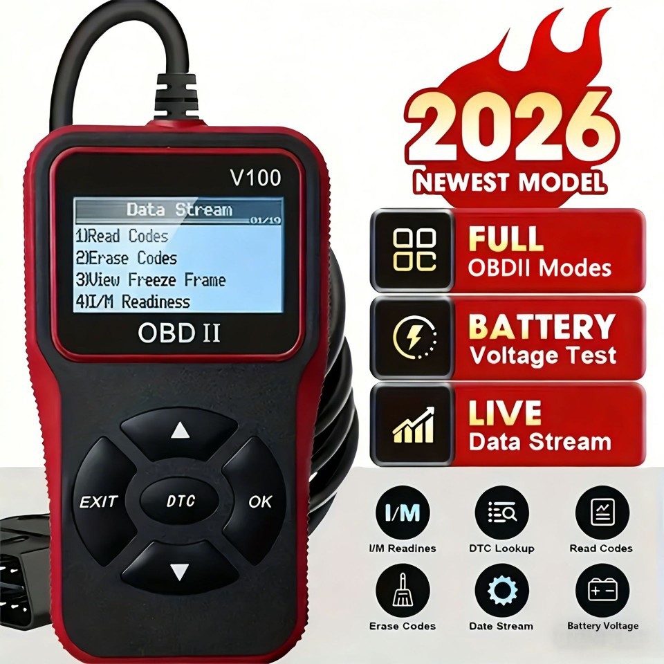 Car OBD2 Diagnostic Scanner Fault Code Reader Engine Fault Diagnostic Tool for Cross-Border Use