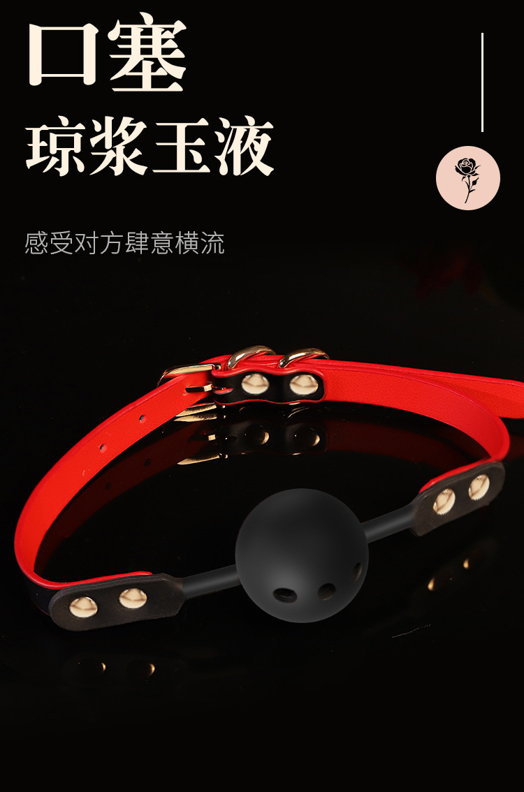 Jiuai SM Nipple Clamp & Handcuff Bondage Set, 10-Piece Glow Leopard Print Kit — detail image 7