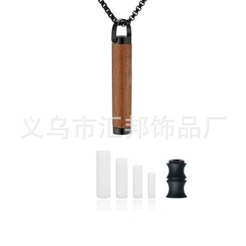 Cross-Border Hot Selling Aromatherapy Diffuser Necklace, Simple and Fashionable Elegant, Stress Relief and Breathing Regulation Accessories