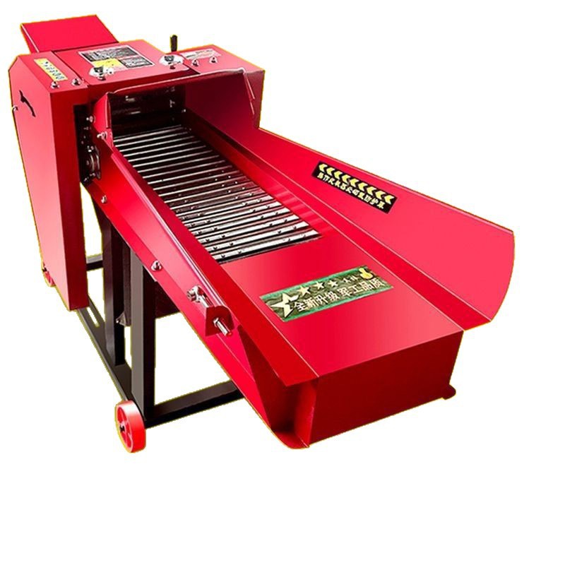 Máquina de amasado de paja de maíz seca y húmeda de dos usos, cría de ganado y ovejas, corte de césped, césped, otras máquinas de césped