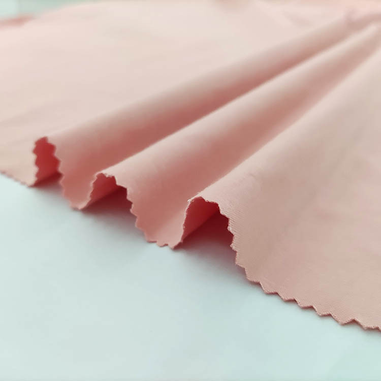 Fabrica de Shaoxing color trill tejido algodón elástico tela teñida spandex
