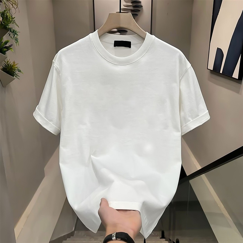 Camiseta unisex de algodón premium – Camiseta informal extragrande con estampado de dibujos animados, transpirable y con protección UV (S-XXL, negro/blanco)_voghion.com