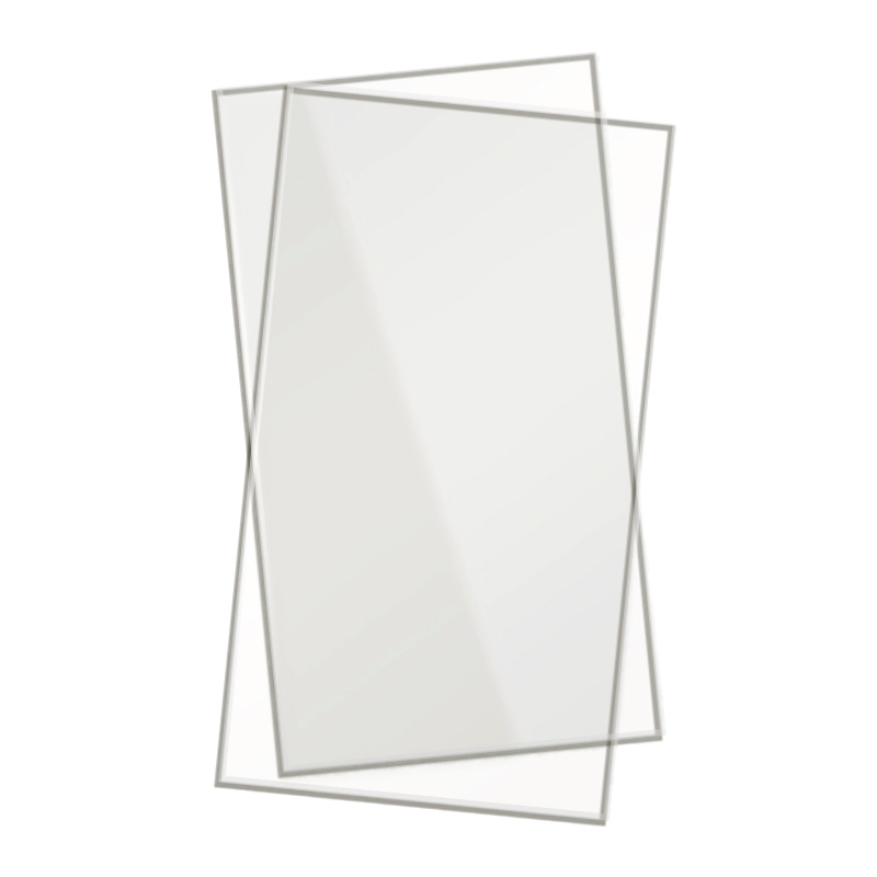 透明亚克力板ps有机玻璃板展示盒彩色黑色塑料板隔板加工