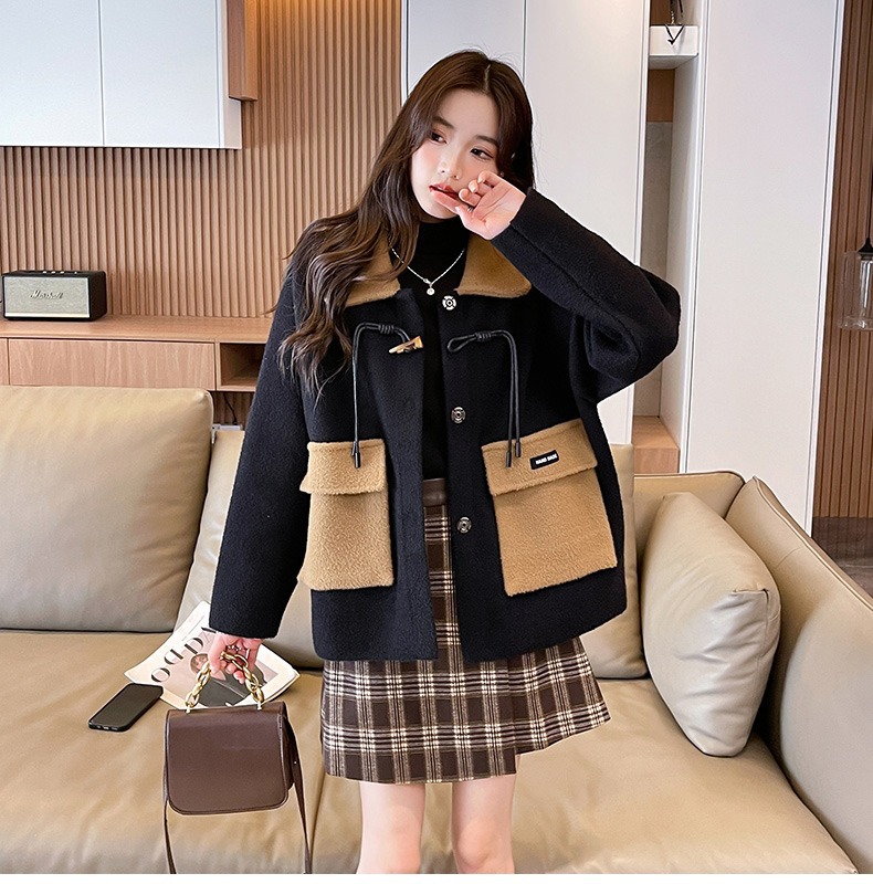 E8298 1020K ÁO KHOÁC NỮ HONTYF ÁO LEN DÁNG DỘNG MÙA XUÂN THU ĐÔNG THỜI TRANG NỮ G03 SẢN PHẨM MỚI