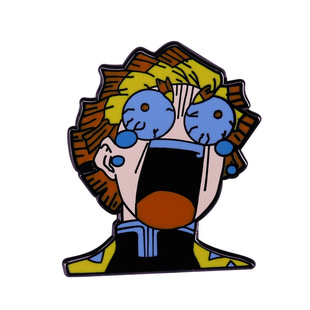 My frightened wife Shanyi brooch was inspired by The Blade of juvenile comic ghost killing