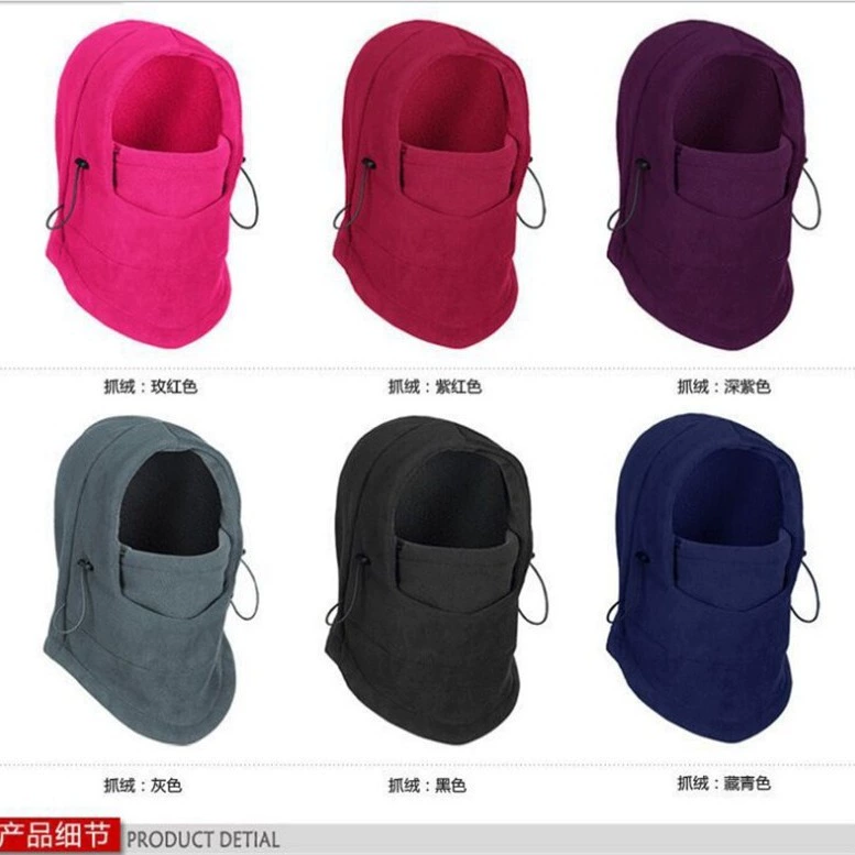 Фабрика прямой открытый езда ветрозащитная шапка флисовая головная Крышка маска для ушей утолщенная теплая полярная бархатная снежная шапка