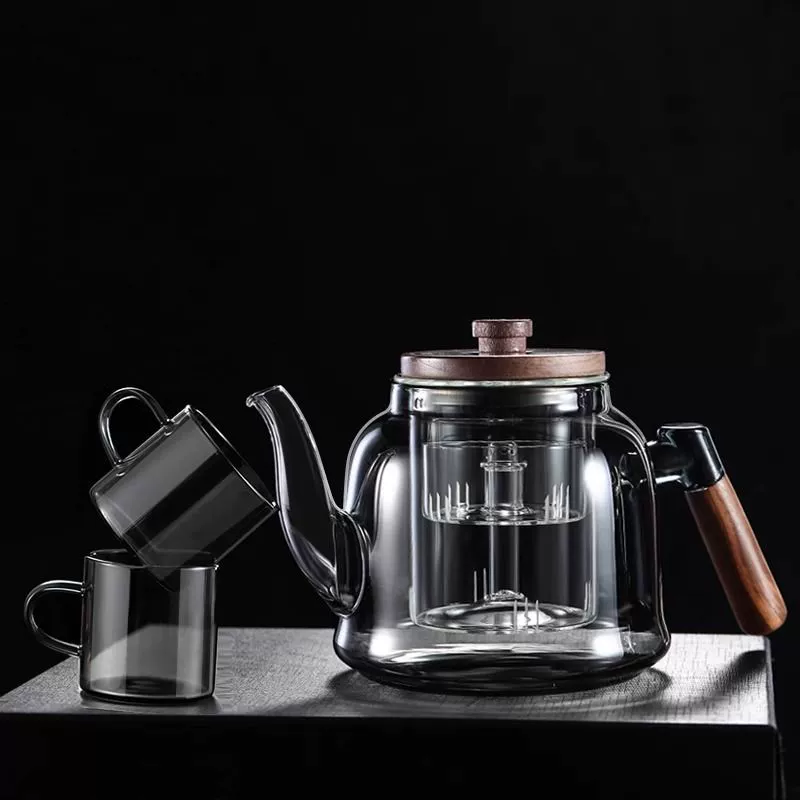 Glass teapot, tea, 2025 volume