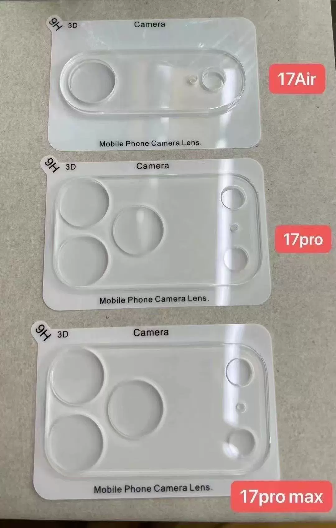 Apple, совместимый iPhone 17, защитная трехмерная линза, iphone, 17промакс, 3D