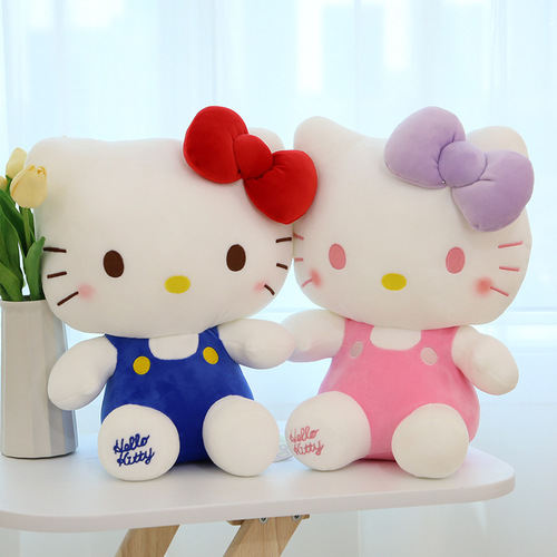 hellokitty doll genuine hello kitty doll hello kt plush toy cute rag doll girl gift