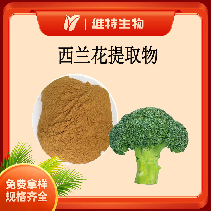 西兰花提取物10：1 青花菜提取物 西兰花水溶粉