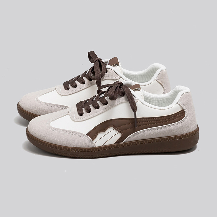 Zapatos casuales clásicos retro de mujer zapatos blancos bajos zapatos de plantilla de lazos para hombres y mujeres zapatos de entrenamiento F8868