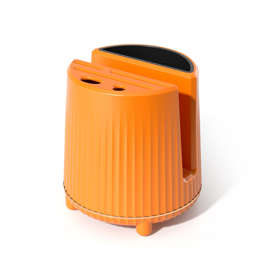 Kitchen rotating knife rack, countertop kitchen knife rack, multi-functional chopsticks and knife storage rack, integrated knife rack