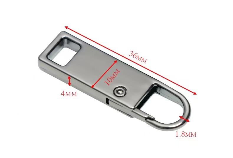 金属拉头5号拉头可拆卸拉链头通用拉片箱包服饰替换拉片拉链勾详情13